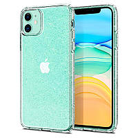 Чохол Spigen для iPhone 11 Liquid Crystal Glitter, Crystal Quartz (076CS27181)