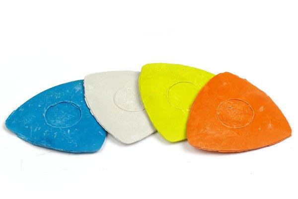 Мел портновский Tailors цветной 10шт в упаковке (треугольный