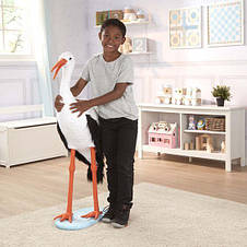 М'яка іграшка Великий плюшевий аист Melissa&Doug, фото 3