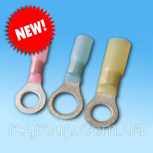 Конектор кільцевий термоусмоктуваний під опресування (в асортименті)