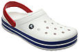 Чоловічі Сабо Крокс Crocs Crosband Білого кольору, фото 5