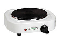 Електроплита "Леміра" ЕПЧ-Т 1-1,5 кВт/220В 1 чавунна конфорка (блин) біла