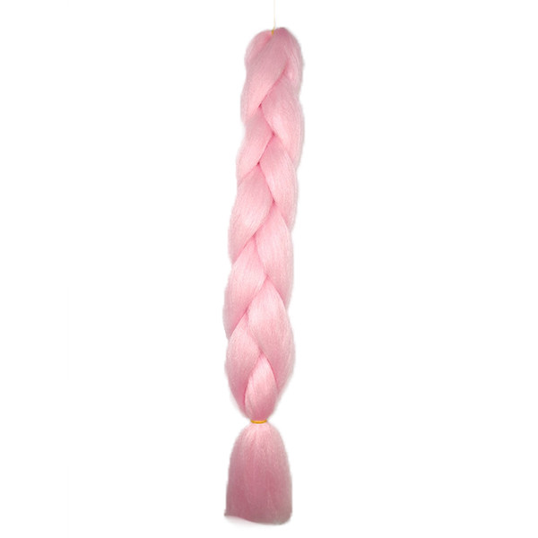 Канекалон XR Hair однотонний Рожевий 65 см 100 грам XR-085