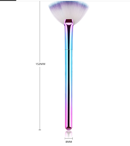 Купить Кисть веерная для нанесения пилинга, цена 45 ₴ — Prom.ua (ID ...