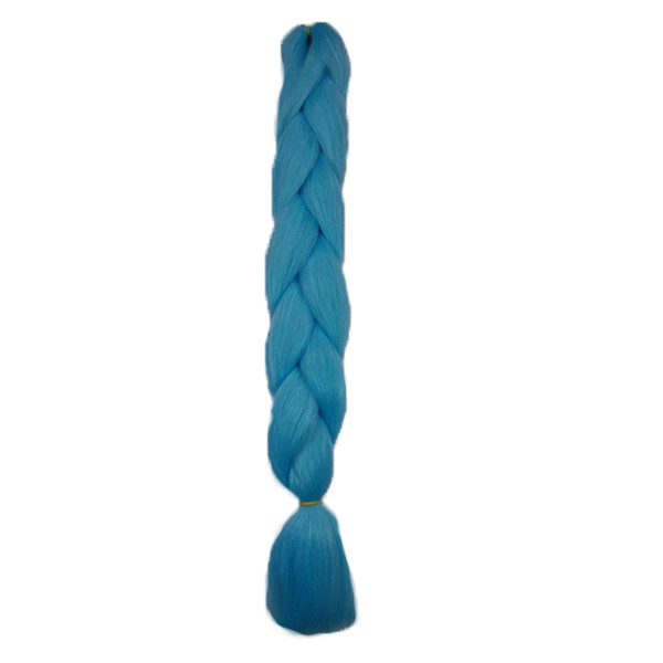 Канекалон XR Hair однотонний Блакитний 65 см 100 грам XR-096