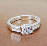 Кольцо со стразами, фото 2