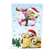 Адвент календар шоколадний Міньйони Nickelodeon 65 г Німеччина