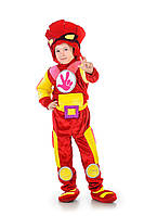 Дитячий карнавальний костюм Фіксики Фаєр на зріст 100-110, 115-125, 130-140 см