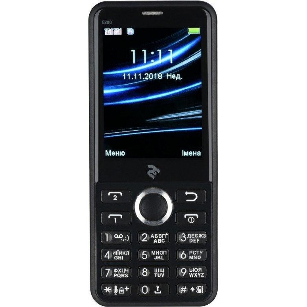 Мобільний телефон 2E E280 2018 Black