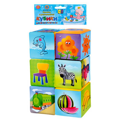 М'які кубики Limo Toy для купання M 0257 U/R