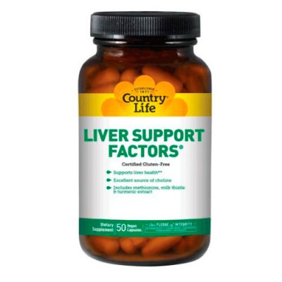 Підтримка печінки Liver Support Factors (100 капсул.) Country Life