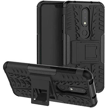 Чохол Armor Case для Nokia 6.1 Plus (X6) Чорний