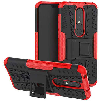 Чохол Armor Case для Nokia 6.1 Plus (X6) Червоний