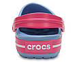 Жіночі Сабо Крокс Crocs Crosband Голубого кольору, фото 3