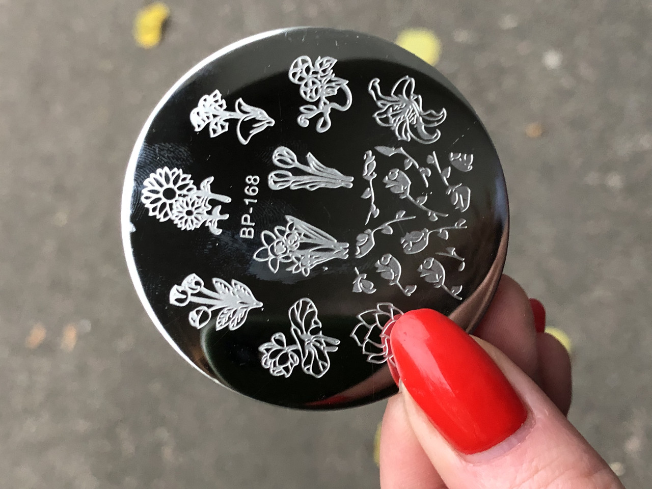 Пластина для стемпінгу маленька Born - 168, фото 1