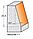 Кромочная Фреза конусна CMT 23х25,4х15 мм хв.12мм (арт .981.521.11), фото 2