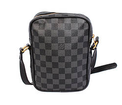 Чоловіча сумка Louis Vuitton 30-203LV Сіра 22 x 15 x 11 см., фото 4