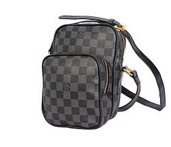 Чоловіча сумка Louis Vuitton 30-203LV Сіра 22 x 15 x 11 см., фото 2