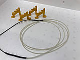Тепловий шнур (нагрівач) для інкубатора 220 вольтів із кріпленнями, фото 2