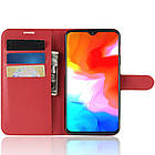 Чохол-книжка Litchie Wallet для OnePlus 6T Червоний, фото 2