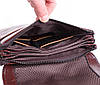 Чоловіча шкіряна сумка Dovhani COFFEE007-44 Бордова, фото 8