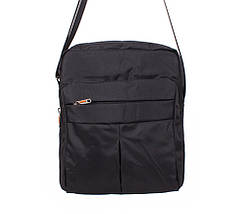 Сумка мужская А4 Nobol XXL8310A-BLACK4 Черная, фото 5