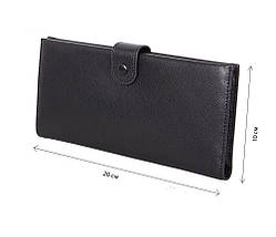 Клатч чоловічий шкіряний Dovhani C160-5-2626 Чорний, фото 4