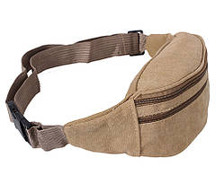 Сумка текстильная на пояс Dovhani Q0011-3KHAKI Хаки, фото 6
