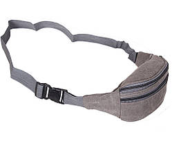 Текстильна Сумка на пояс Dovhani Q001-128GREY Сіра, фото 6