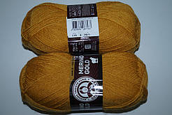 Madame tricote Merino Gold  - 115 гірчиця