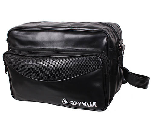 Сумка чоловіча Spy Walk Sport30312020 Чорна, фото 1