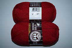 Madame tricote Merino Gold  - 034 темно-червоний