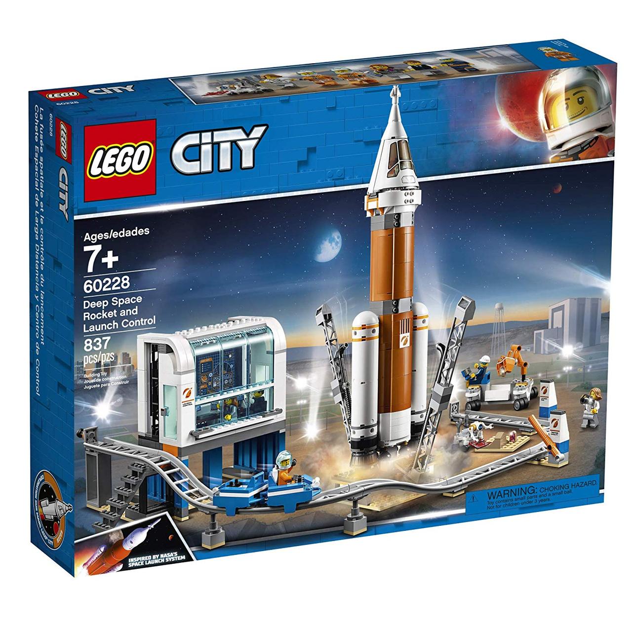 Lego City Космічна ракета та пункт керування запуском (60228)