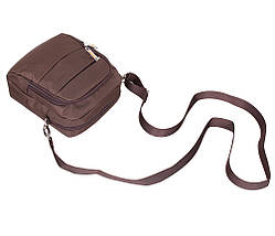 Текстильна Сумка чоловіча Nobol 6339-48COFFEE Коричнева 20 x 17 x 7-9 див., фото 6
