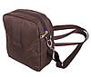 Текстильна Сумка чоловіча Nobol 6339-48COFFEE Коричнева 20 x 17 x 7-9 див., фото 7