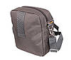 Текстильна Сумка чоловіча Nobol 6339-422GREY Сіра 20 x 17 x 7-9 див., фото 8