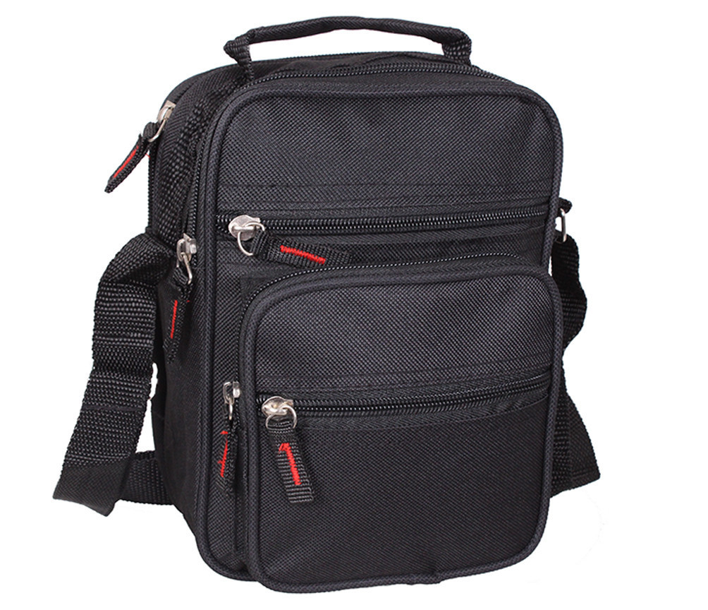 Сумка текстильная мужская Nobol DHS-254Black Черная