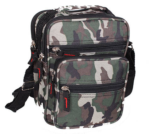 Текстильна Сумка чоловіча Nobol DHS-230Camo Зелена, фото 1