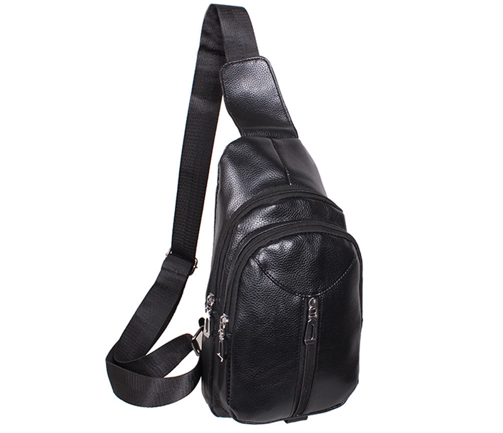 Сумка міні-рюкзак чоловіча Dovhani IT101888Black Чорна