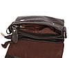 Чоловіча шкіряна сумка Dovhani BL30014652 Коричнева 15 x 17 x 4 див., фото 6