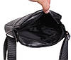 Чоловіча шкіряна сумка Mimar ASW1101765 Чорна, фото 8