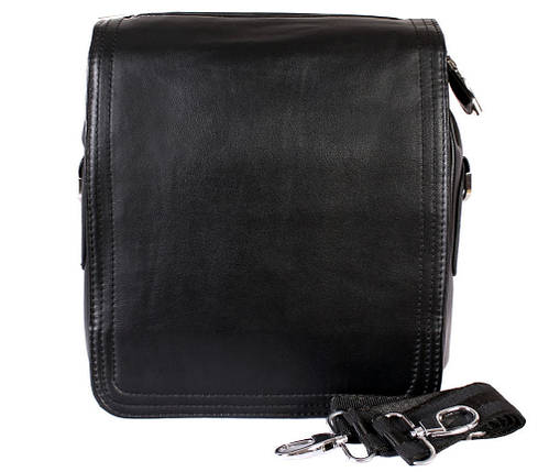 Сумка чоловіча Dovhani E30913112 Чорна, фото 1