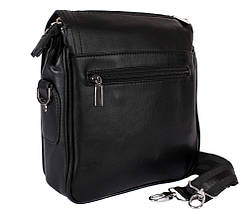 Сумка чоловіча Dovhani E30913112 Чорна, фото 3