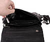 Сумка чоловіча Dovhani E30913112 Чорна, фото 8