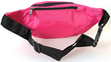 Текстильна Сумка поясна Dovhani Q003-1Pink136 Рожева, фото 4