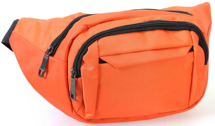 Текстильна Сумка поясна Dovhani Q003-2Orange137 Помаранчева, фото 1