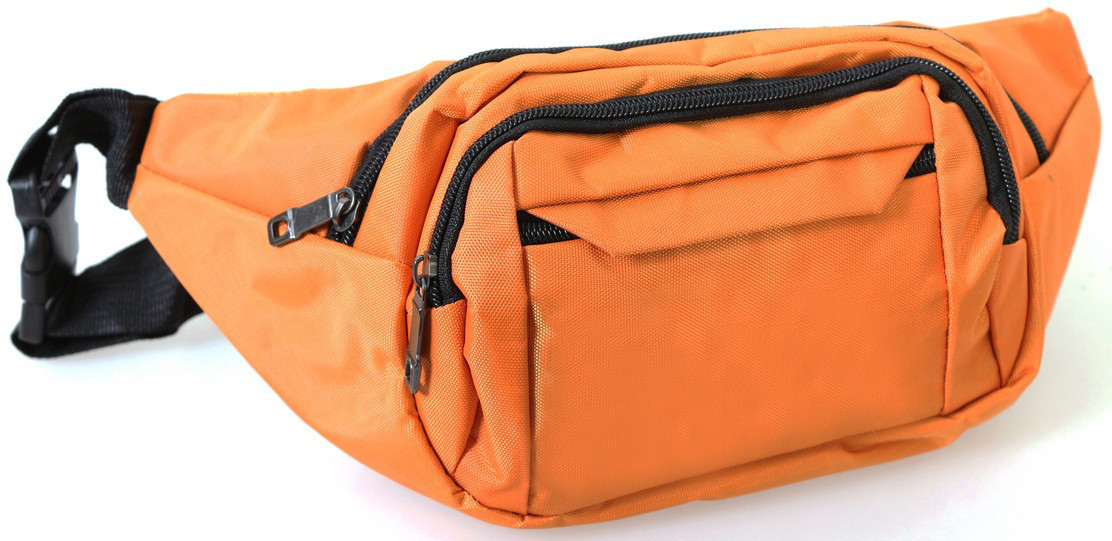 Текстильна Сумка поясна Dovhani Q003-4Summer149 Помаранчева