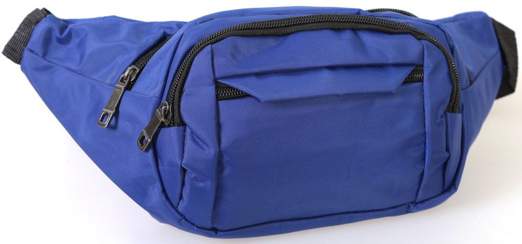 Текстильна Сумка поясна Dovhani Q003-6DBlue151 Синя
