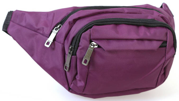 Текстильна Сумка поясна Dovhani Q003-7Purp152 Фіолетова, фото 1