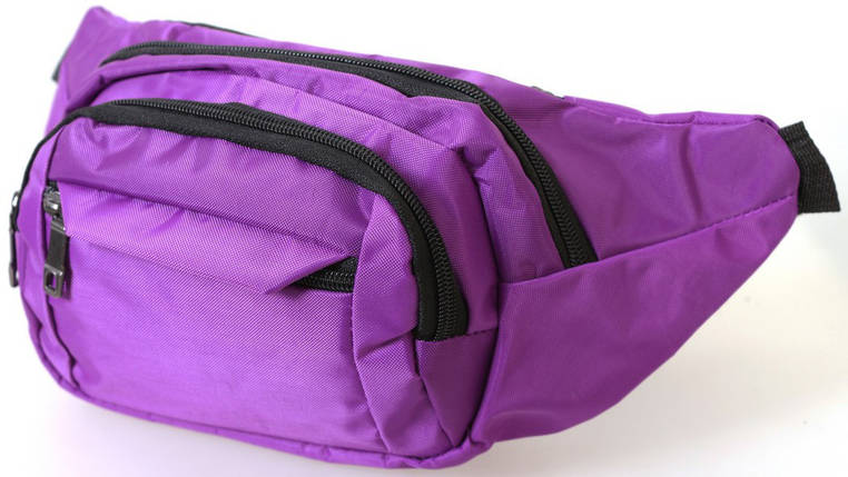 Текстильна Сумка поясна Dovhani Q003-10Purpish156 Фіолетова, фото 3